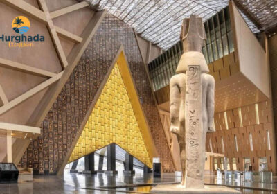 Cairo Day Trip from Hurghada by Plane Pyramids Grand Egyptian Museum and Khan El Khalili