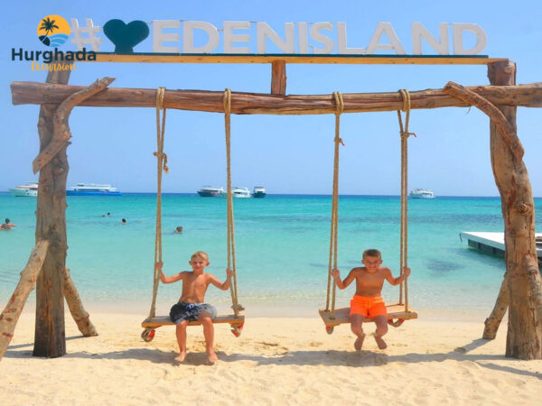 Eden Day Hurghada Relaxing Island Excursion with Snorkeling and Beach