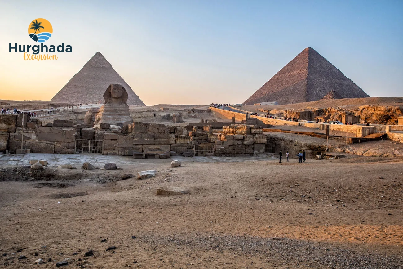 Great Pyramids of Giza and Sphinx Panorama