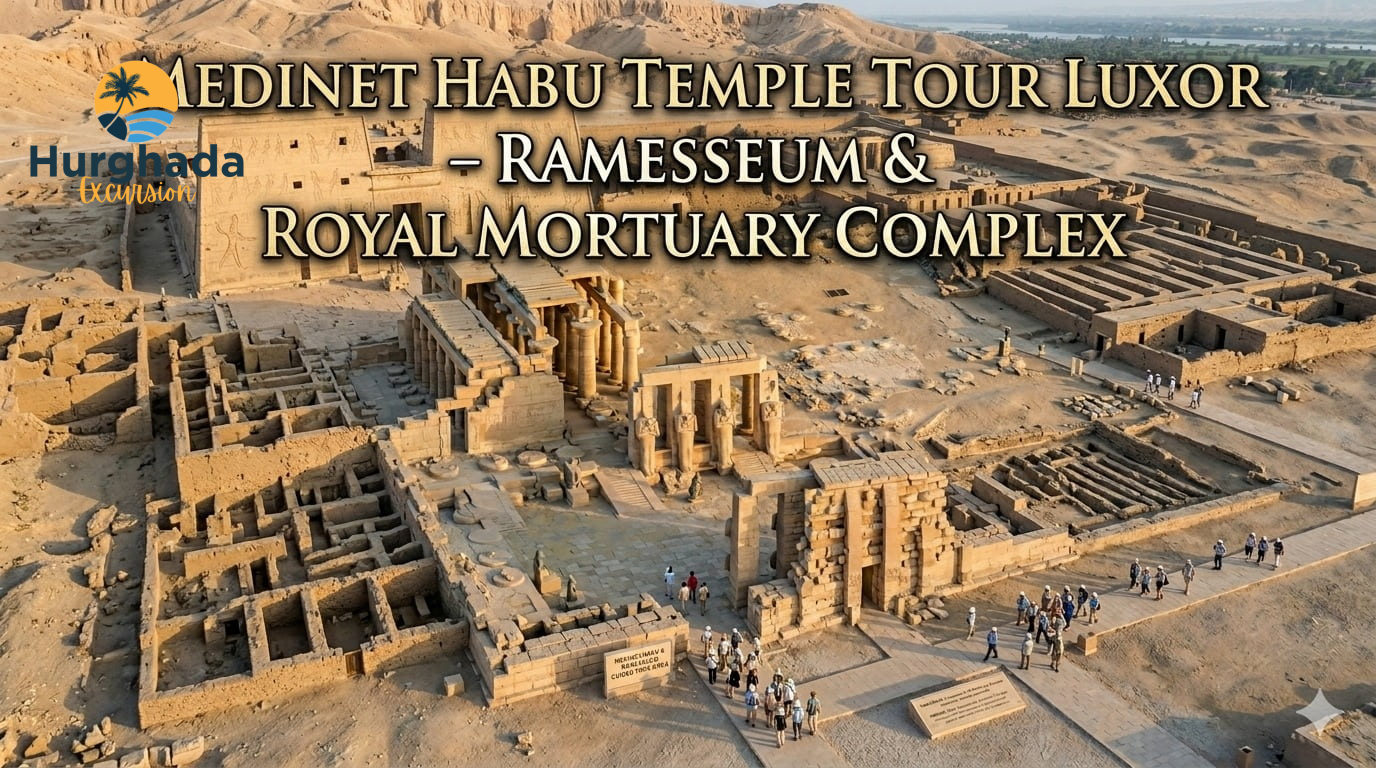Medinet Habu Temple Tour Luxor – Ramesseum & Royal Mortuary Complex