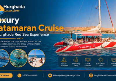 Luxury Catamaran Cruise in Hurghada Red Sea Experience