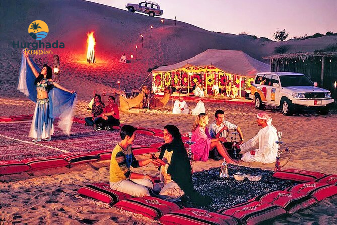 Relaxing Spa Setup and Bedouin Dinner Under the Stars